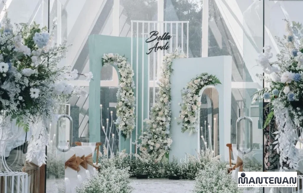 filosofi warna tema pernikahan