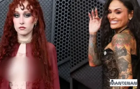gaya seleb di grammy awards