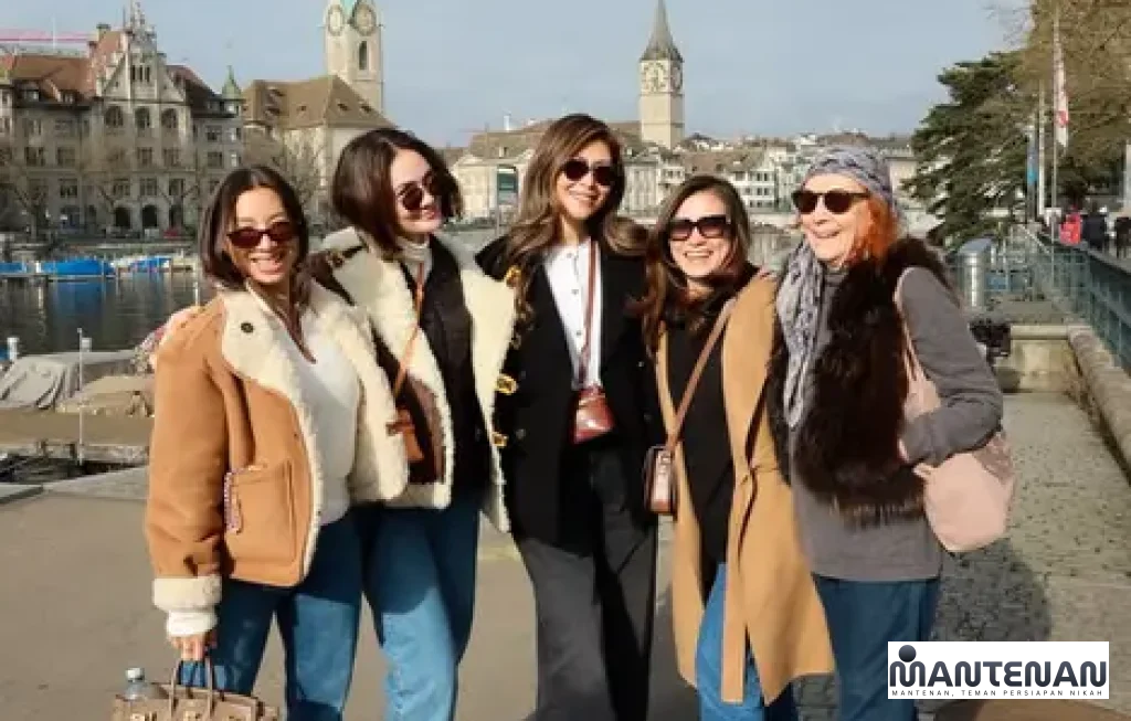 ibu luna maya tampil slay