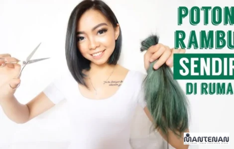 potong rambut di rumah