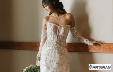 Gaun Pernikahan Sederhana Aurelie