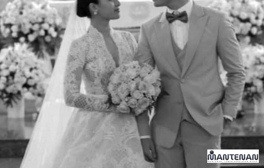 gaun pernikahan yang tepat