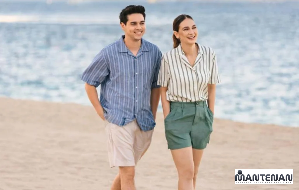 outfit prewedding luna maya