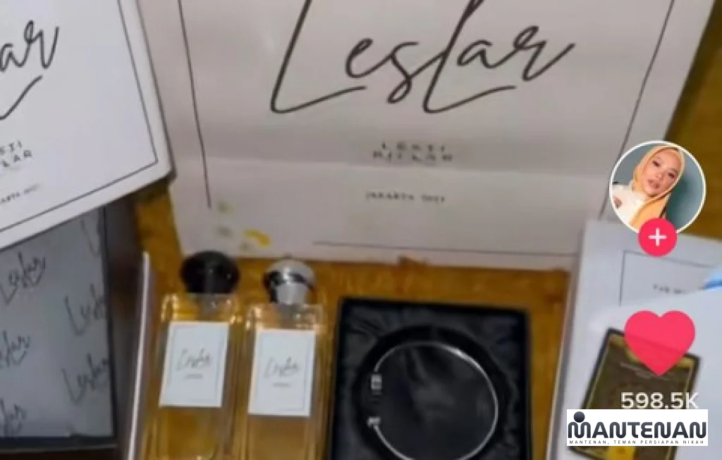 suvenir pernikahan artis