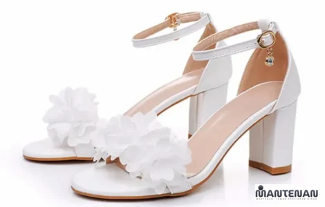 sepatu pengantin wanita elegan