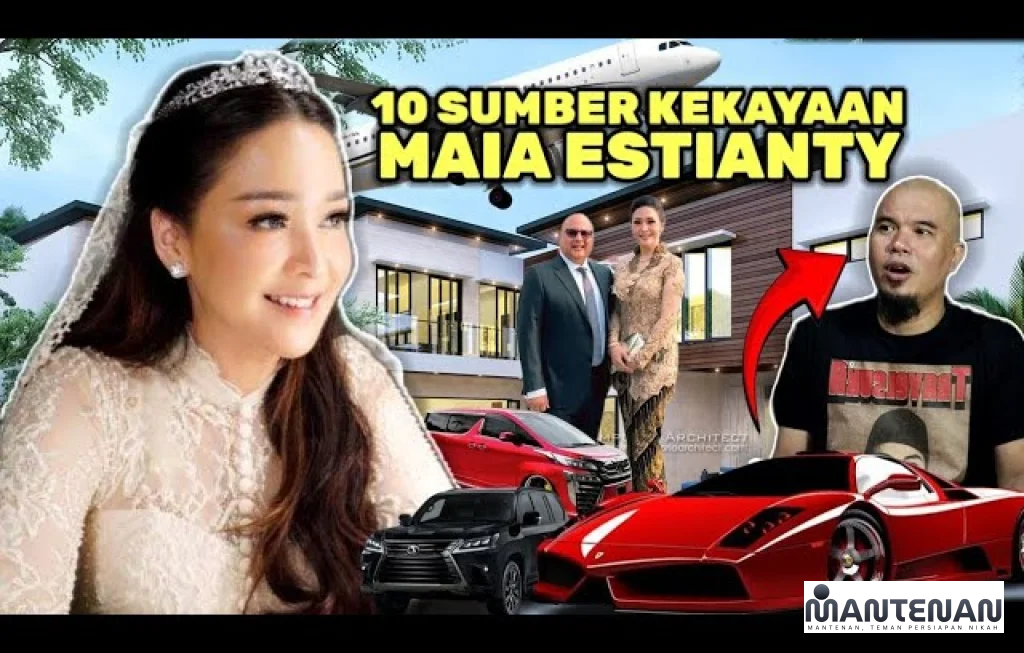 sumber kekayaan Maia Estianty